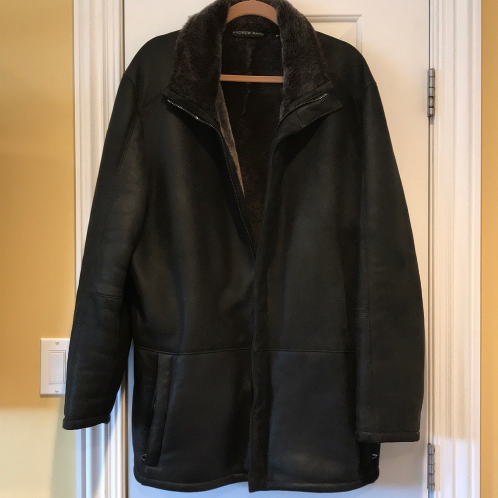 Andrew Marc Leather Sheerling